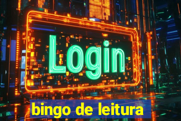 bingo de leitura